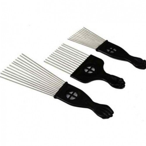 Flat Comb Hair Steel Pin