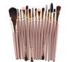 15Pcs Cosmetic Makeup Brush