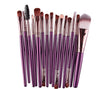 15Pcs Cosmetic Makeup Brush